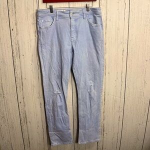 Anthropologie Pilcro and the Letterpress Slim
Straight Size 31 Lightwash Jeans